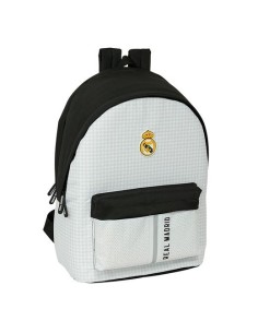 SAFTA MOCHILA DOBLE PARA PORTATIL 15,6+USB REAL MADRID 1ª EQUIP. 24/25